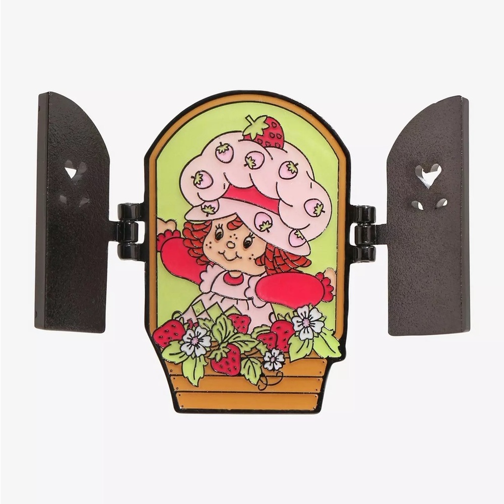 Loungefly Strawberry‎ Shortcake Window Hinge Enamel Pin Hot Topic